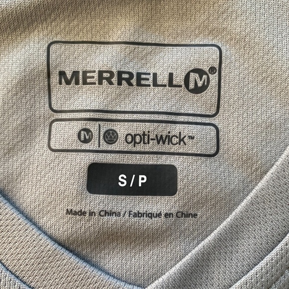 Merrell Barefoot Tech UPF 20+ Opti-Wick Running Shirt Sz. S NWT - Picture 6 of 10